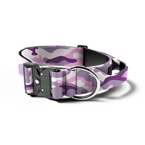 Collares coloridos y elegantes para perros, diseño de hebilla duradera, correas de cuello para mascotas de moda para paseos diarios, accesorios populares para mascotas, productos para mascotas - Product Image 2