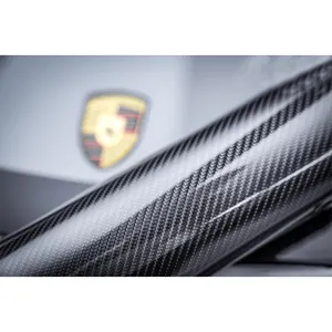 Tpu Carbon Fiber Paint Protection Film 1.52*15m Car Clear Black Body Surface Sticker For Auto Self Healing Anti Scratching