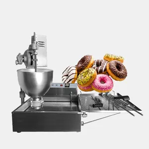 Kolice Semi-Automatic tabletop electric mini donut maker/dough maker/donut fryer manual