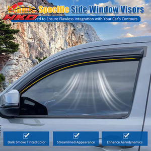 Pare-soleil en acrylique pour Toyota Tacoma Access Cab 16-24, protection contre la pluie et le soleil, 2 pièces - Product Image 3