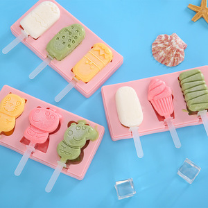 Molde de silicona de lujo Creative Tong para helados, para niños, molde <span class=keywords><strong>casero</strong></span> para paletas con tapa, Lai Crystal, aislamiento térmico de 24-36 horas - Product Image 3