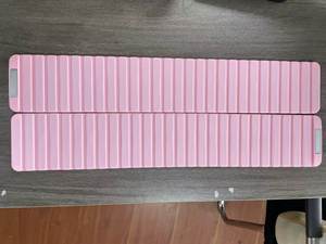 อุปกรณ์พิลาทิสแบบสวมใส่ได้ น้ำหนักข้อเท้ารูปทรงสี่เหลี่ยมผืนผ้า 2 กก. ปรับน้ำหนักได้ด้วยแม่เหล็ก สำหรับผู้หญิง ออกกำลังกาย ฟิตเนส น้ำหนักข้อเท้าแม่เหล็ก - Product Image 2