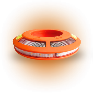 360 °   Cône de signalisation LED haute visibilité, signal d'urgence, lumière de sécurité pour travaux routiers, CE RoHS - Product Image 4