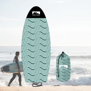Premium personalizable OEM/ODM microfibra Terry y Oxford tabla de <span class=keywords><strong>surf</strong></span> calcetín cubierta Waterplay herramienta de <span class=keywords><strong>surf</strong></span> y accesorio - Product Image 1