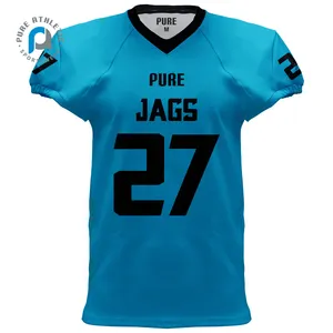 PURE nflジャージーアメリカンフットボール卸売カスタムアメリカンフットボールジャージー高品質カウボーイジャージーアメリカンフットボール