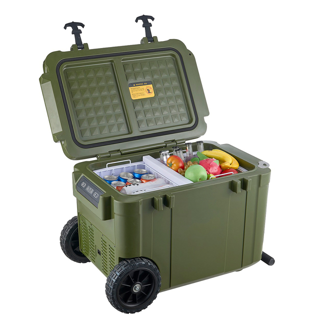 45Lcar Refrigerator Mini Fridge Small Freezer 12V Car Fridge Portable DC 12v AC 220V Travel Fridge Car Mini Refrigerator