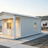 Maison conteneur modulaire préfabriquée détachable, logement portable pour bureau, dortoir ou hébergement