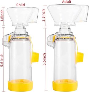 Entretoise respiratoire en silicone de haute qualité pour adultes, portable, pour le traitement de l'asthme chez l'homme - Product Image 2