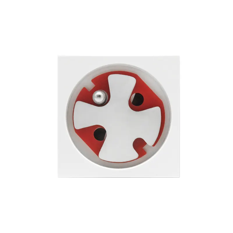 16A French Socket 45 Degree  Gangable With Tamperproof Insert Modules Sockets