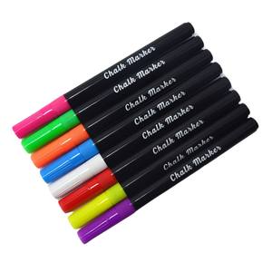 Liquid Chalk Marker Permanent Oblique Tip for LED Write Board and Glass Art Writing 12 Colors <b>Erasable</b> - Product Image 3