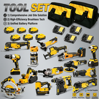 Kit d'outils électriques sans fil OEM ODM, perceuse, outils à main, coffret rigide pour l'exportation mondiale