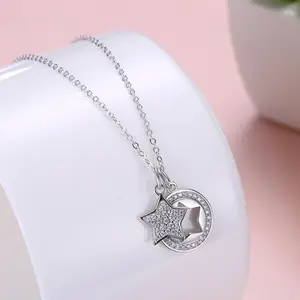 Popular Romantic Silver 925 Chain Pendant Jewelry Minimalist Necklace African Necklace