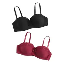 Butterfly Shape Bra Cup Latex Bar Cup Embossed Bra Cup - China