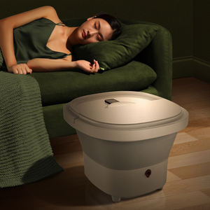 Máquina de lavar pés elétrica, nova máquina de lavar roupa para pés, venda no atacado, dobrável, massageador de banheira, spa, pés - Product Image 2