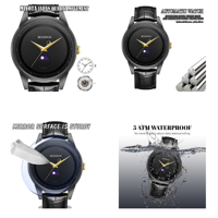 Montre de haute qualité personnalisable, style simple, ovale, quartz, cristal saphir, homme/femme, 42 mm, acier inoxydable, étanche