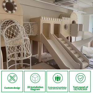 New Design Indoor Playground Equipment for Kids Soft Play Center with Slide Ball Pool Ocean Ball Vibe - Product Image 2