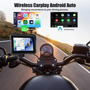 Pantalla <span class=keywords><strong>de</strong></span> Navegación para Motocicleta Impermeable IP67, Compatible con CarPlay Inalámbrico, BSD, Control Remoto, TPMS y Grabación en Bucle. - Product Image 3