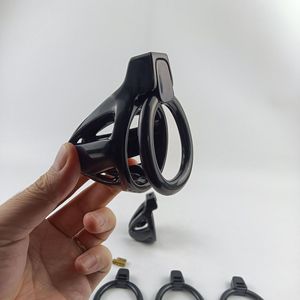 ABS目に見えないペニスケージチャスティティロックセットコック拘束装置性玩具用 - Product Image 4