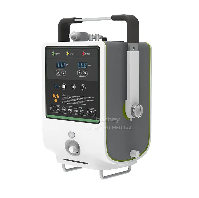 MT MEDICAL Mejor Precio 5kw Radiografía Digital portátil Máquina DE RAYOS X Equipo móvil de rayos X para uso médico