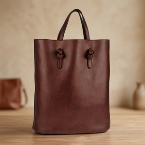 Bolsos de Mano de Lujo para Mujer, de Cuero Genuino, Duraderos, Ligeros, con Cierre, Impermeables, de Gran Capacidad (2L), con Correa Cruzada - Product Image 4