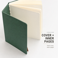 Hochwertiges Notizbuch mit individuellem Logo, Kunstleder-Einband, Hardcover, A4, A5, B5, 100 Blatt, wasserfest, kratzfest, Tagebuch