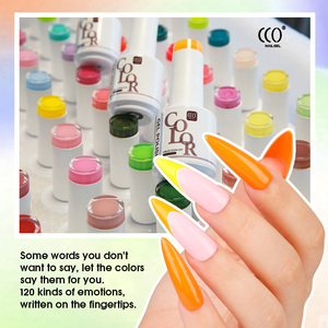 Set de Esmalte de Uñas en Gel UV No Tóxico de 120 Colores CCO, Sin HEMA, OEM/ODM Disponible, Fórmula de Larga Duración para Salones de Uñas Profesionales - Product Image 5