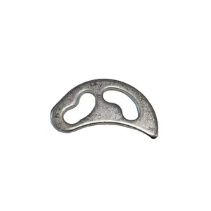Profesional personalizar Metal estampado doblado hoja de perforación fabricación bandeja hebilla abrazadera anillo de bloqueo piezas de conector