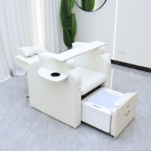 Sillón Eléctrico de Lujo para Manicura y Pedicura con Spa para Pies y Funciones de Masaje, Muebles para Salón de Uñas y Spa de Pedicura con Plomería - Product Image 4