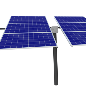 Structure de <span class=keywords><strong>poteau</strong></span> personnalisable pour support de montage de panneaux solaires fixés au sol, pour projets solaires en altitude et hors surveillance - Product Image 5