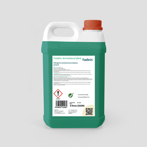FADEIN Detergente Liquido Delicato ad Alta Efficienza con Ammoniaca, Pino e Bioalcol, con 5%-15% di Ingredienti Attivi per Tutti i Tipi di Pavimenti - Product Image 2