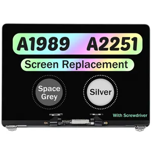 GBOLE Replacement Compatible with MacBook Pro 13in A1989 2018 2019 MR9Q2 EMC 3214 3358 LCD Retina Display Assembly 661-10037