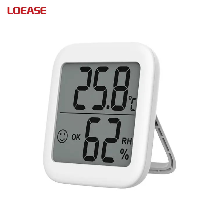 Temperature Humidity Sensor ABS Mini Indoor Outdoor Temperature Hygrometer Monitor Humidity Sensor