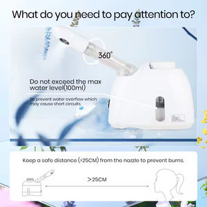 美容フェイシャルスチーマーベストホーム<span class=keywords><strong>VAPOR</strong></span> DE OZONO FACIALスチーマーフェイシャルサウナスパ & パーソナルケア用ホット & コールドフェイシャルスチーマー - Product Image 3