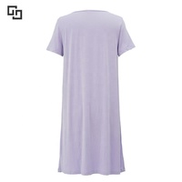 Robe de nuit en bambou pyjamas femmes douce chemise de nuit pour femmes robes de nuit personnalisées pour femme robes de maternité en coton biologique
