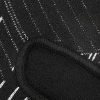 Diseñador de la máscara de esquí personalizado al aire libre Negro de cara completa logotipo personalizado de tela de un agujero de punto negro pasamontañas