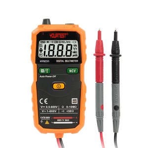Multímetro Digital <span class=keywords><strong>Huayi</strong></span> HY8231, Inteligente, de Bolsillo, Resistente a Quemaduras, Pantalla LCD CAT III 600V, Encendido Automático, Portátil, para Uso Doméstico - Product Image 1
