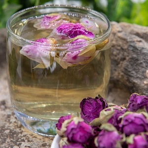 Thé <span class=keywords><strong>de</strong></span> fleurs séchées <span class=keywords><strong>de</strong></span> roses à la fleur rose, aromatisé naturellement, en vrac, fait main, pour la santé - Product Image 3