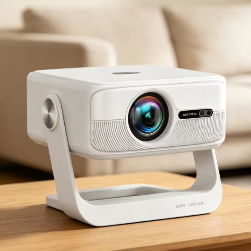 Newest Smart Q5 Portable Projector 1080P 400ANSI Low Latency with Android14 1+8G WiFi6 BT5.4 4K Auto Focus Keystone 5W Speaker