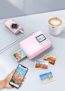 <span class=keywords><strong>Imprimante</strong></span> photo portable à jet d'encre en plastique |   Impression couleur 600 dpi à faible coût par photo |   Compatible avec les caméras <span class=keywords><strong>WiFi</strong></span>/TF/USB |   2,0 pouces - Product Image 4