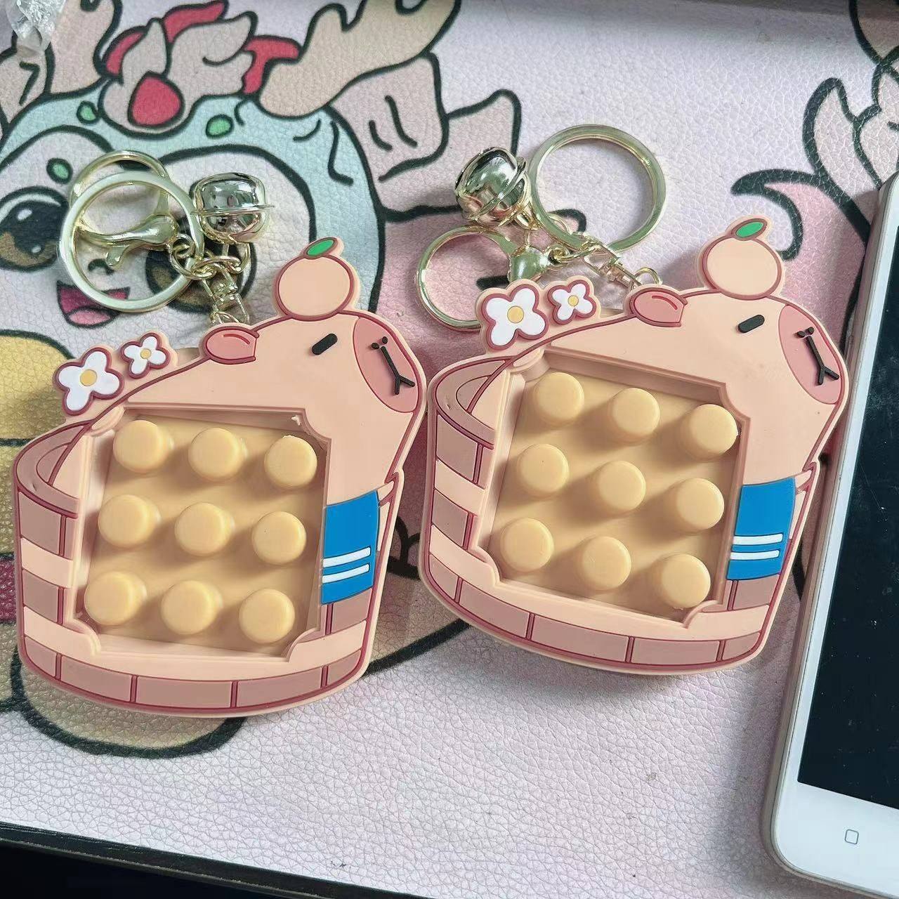 Sac de machine de jeu tic-tac-toe bleu-smart