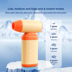 Quạt mini không dây, không cần dây, 150000 vòng/phút, 3 tốc độ, loại nén điện, sạc nhanh Type-C, máy thổi bụi khí nén - Product Image 2