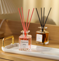 Diffuseur de parfum en verre de luxe 50 ml avec design durable, coffret moderne, huile essentielle d'aromathérapie pour la maison et le bureau
