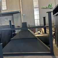 Collecteur de poussière en acier au carbone résistant à l'usure pour les conditions de travail avec poussière abrasive