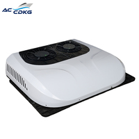Climatiseur de toit DC12V 24V à double ventilateur pour camping-car, camion, fourgonnette - Vente en gros