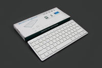 Keywin grosir Keyboard BT Mini 78 kunci portabel Ultra ramping, Keyboard nirkabel Mini kustom, Keyboard kantor rumah