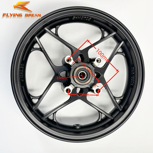 Velg Supermoto Alloy 2.15/2.5-12 Depan dan Belakang dengan Ban Kenda 90/90-12, 110/70-12 15/12mm untuk Pit Dirt Bike/Motor Jalanan - Product Image 6