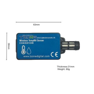 Tzone tag06B moniteur de température étiquette RFID pour enregistreur de données de stockage à froid température humidité - Product Image 4