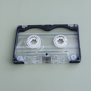 Cassette audio vierge transparente pour enregistrement et enseignement, bande magnétique réinscriptible, 45 minutes d'autonomie, pour usage domestique et studio. - Product Image 2