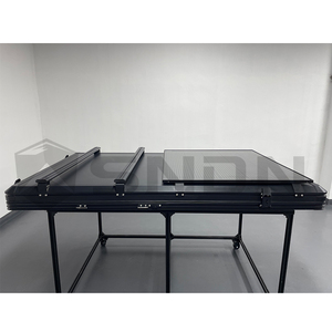 Tente de toit triangulaire en aluminium SNDN 4x4 Premium pour <span class=keywords><strong>camping</strong></span> en plein air, tente de toit à ouverture rapide pour véhicule 4x4 - Product Image 6