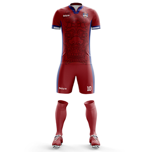 Venta al por mayor juego en casa ropa de fútbol uniforme de fútbol Club Team Xl hombres camiseta ropa deportiva adultos fútbol Jersey para hombres invierno - Product Image 1